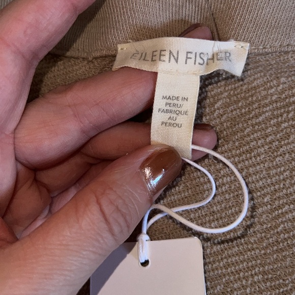 NWT- Eileen Fisher V-Neck Boxy Jacket Cardigan- Size 2X - Picture 9 of 11